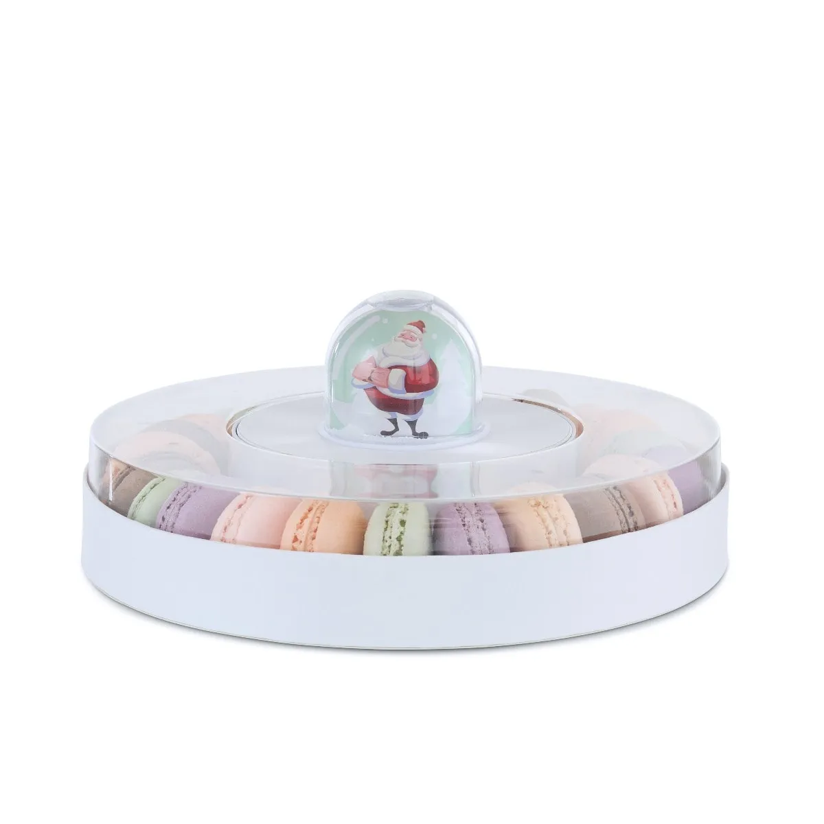 Crown Christmas Macaron Gift Box