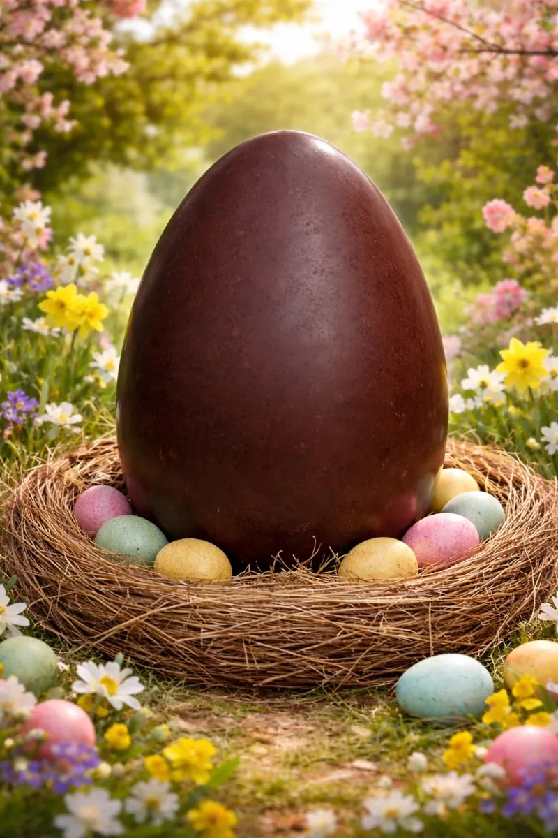 Chocolate Easter Egg 50cm 5kg